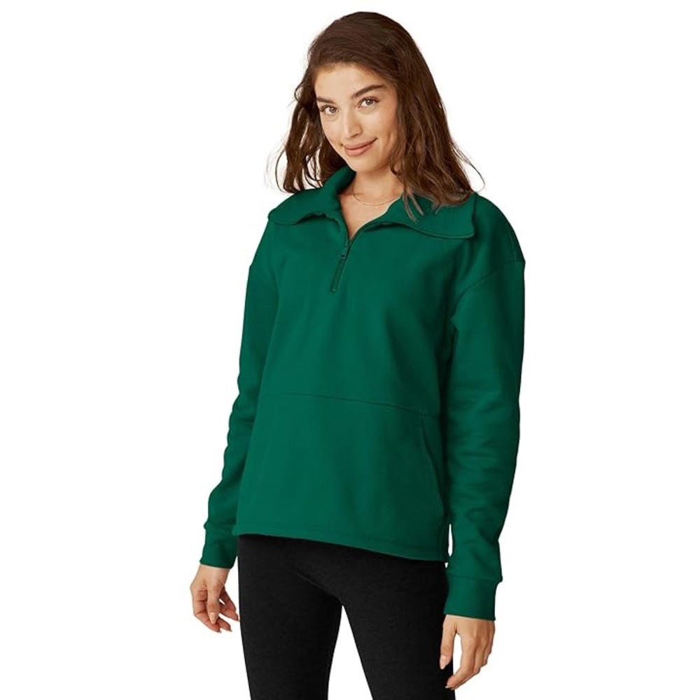 Beyond Yoga Trek Pullover Women’s Size Small Quarter Zip‎ NEW WITH TAGS $128